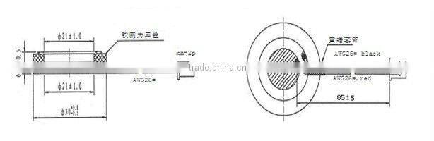 20mm 1.7ngz Ultrasonic Atomizer 1.7mhz 2.4mhz atomizer(RHOS)