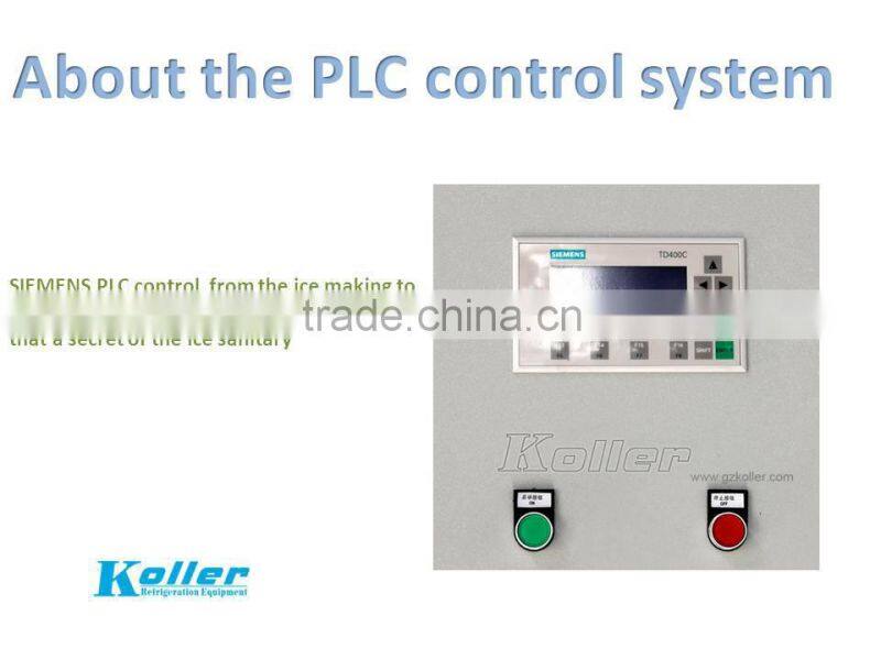 5000KG daily capacity CE Approved Cube Ice Machine Packing System