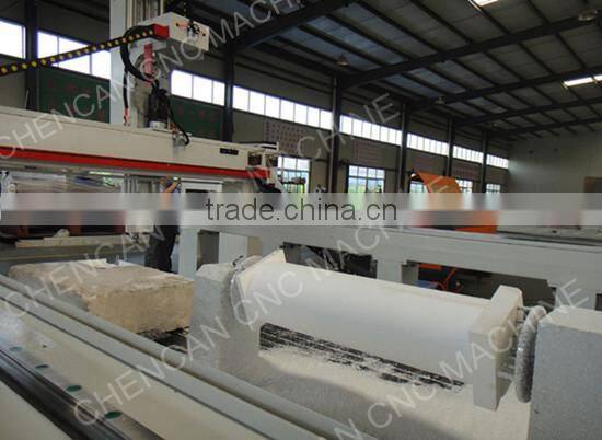CHENCAN Italy HSD Spindle 3D CNC EPS Plywood Foam Molding Cutting Machine with Big Rotary