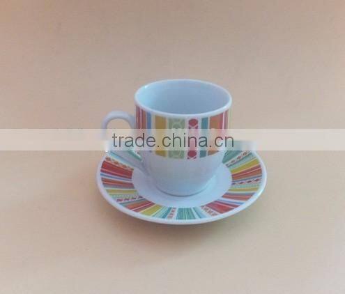 Turkish coffee and tea set ceramic tea cups and saucers sets porcelain cup and saucer