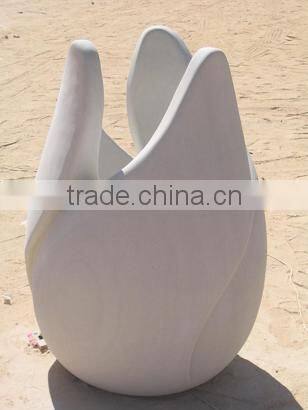 natural antique flowerpot stone flower pots ornamental