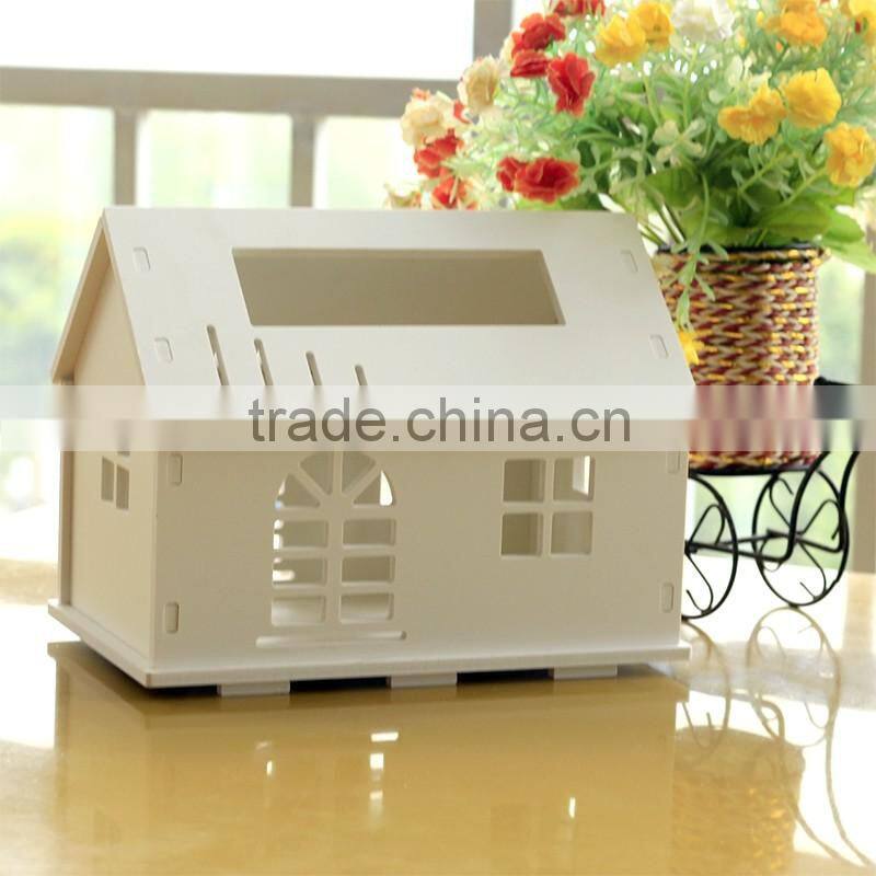 New arrival wholesale WPC material funny tissue box home decoration tissue box cover