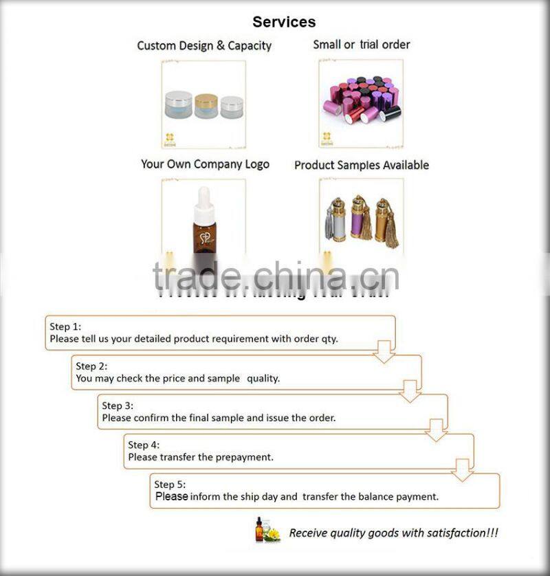 Classic custom made perfume spray glass bottle smart collection