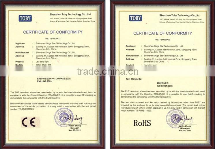 SMD 2835 fiber board 0.2W 72leds/m 12V ultra thin edgelit backlight led strip light 4mm