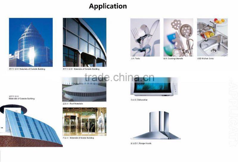 Baosteel ASTM AISI JIS 430 stainless steel plate 430 stainless steel plate with stable quality