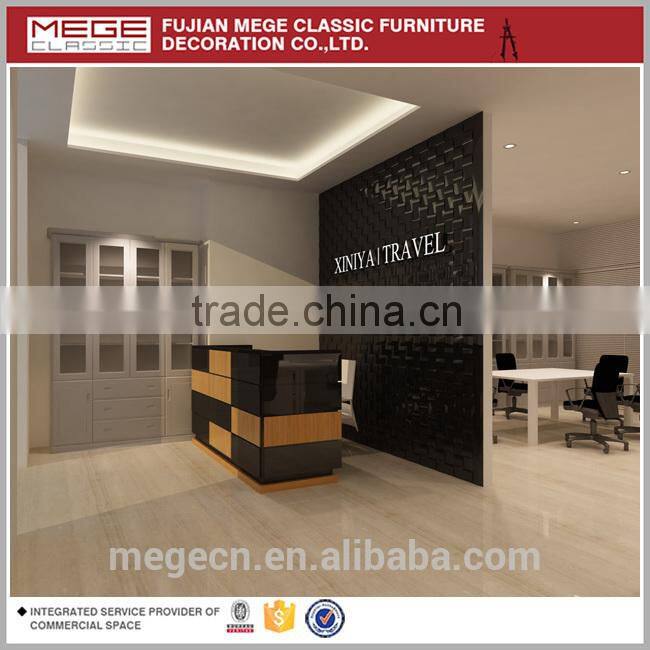 Clothes Shop Wooden Cash Counter Design