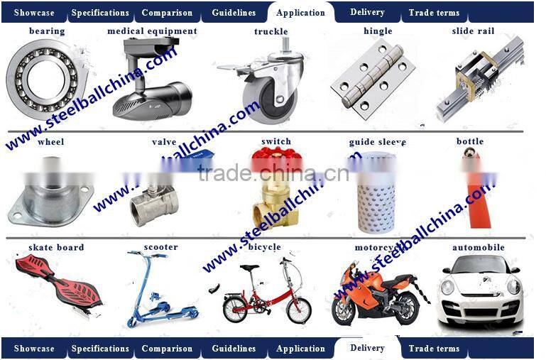 China factory 18.256mm stainless carbon chrome steel ball