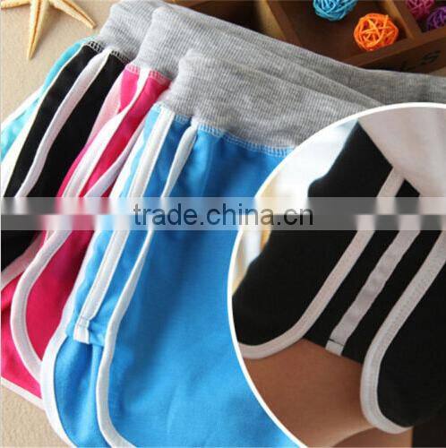 New Women Summer Casual Beach Shorts Plus Size Sports Shorts Lady's Cotton Pants