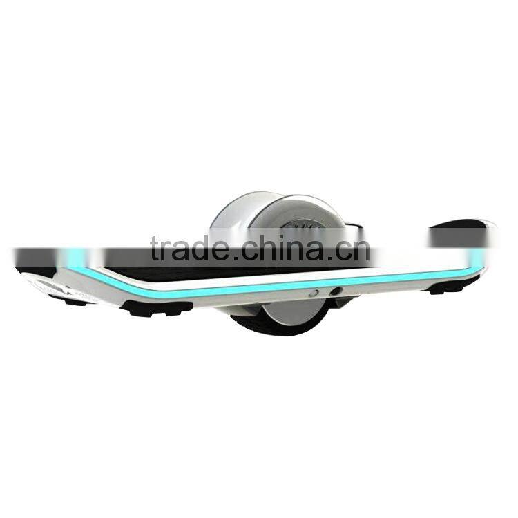 2016 Shenzhen factory bluetooth speaker one wheel electric scooter one wheel skating scooter one wheel hoverboard
