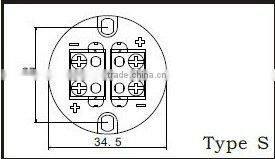 thermocouple terminal block N-3P-C ceramic block