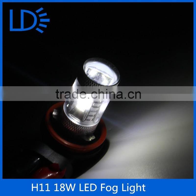High power LED fog light H11 18W car head lamp led lamp fog
