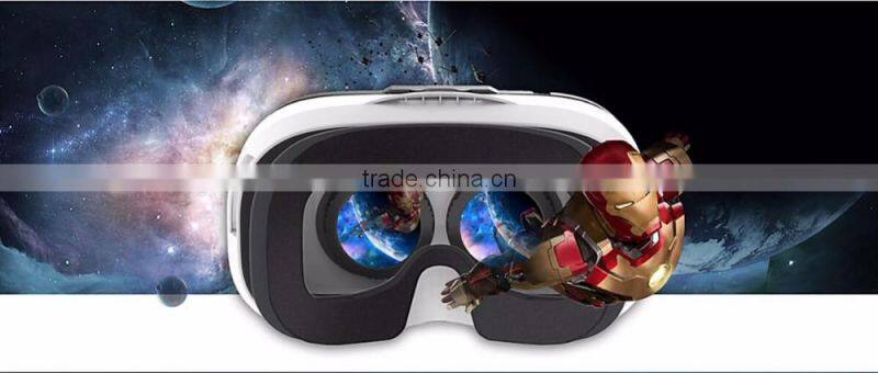 3D VR BOX 2ND generation virtual reality glass vr box 2.0 vr box 3d glasses+ BLUETOOTH REMOTE