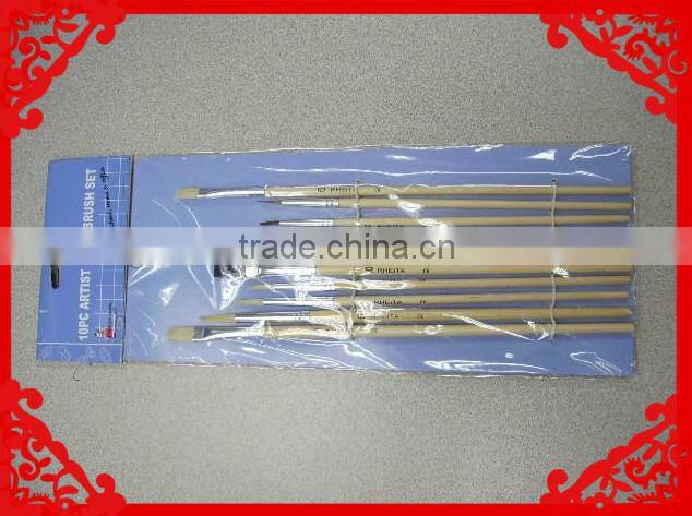 Horse hair bristle hair brush,artist brush ,painting brush