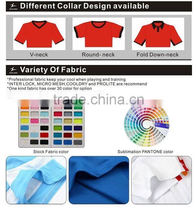 cheap custom sublimation polyester dri fit soccer uniform