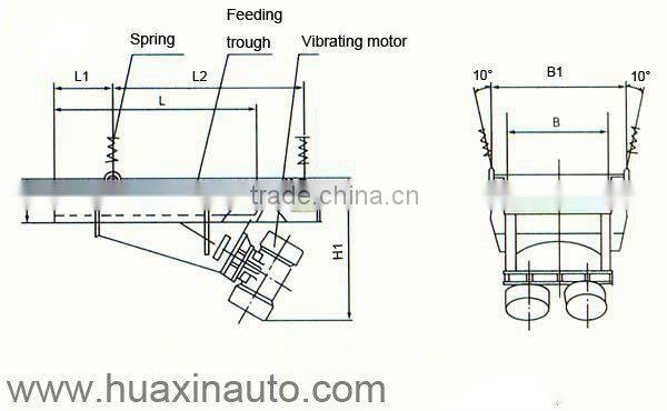 electromagnetic vibratory feeder