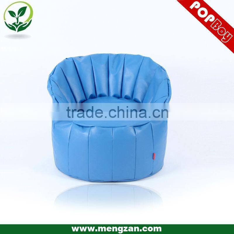 Novel Indoor bean bag sofa chair, Enfolding Faux leather bean bag chair