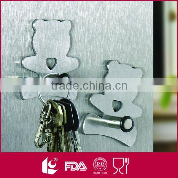 men shape magnet w/hook ,set/4