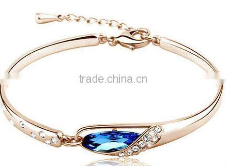 2014 Wholesales Alloy Anchor Bracelet Charm Alloy of Gold Bracelet