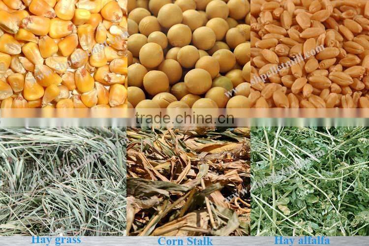 Manual ingredients animal feed mill production line plant with automatically packing machine