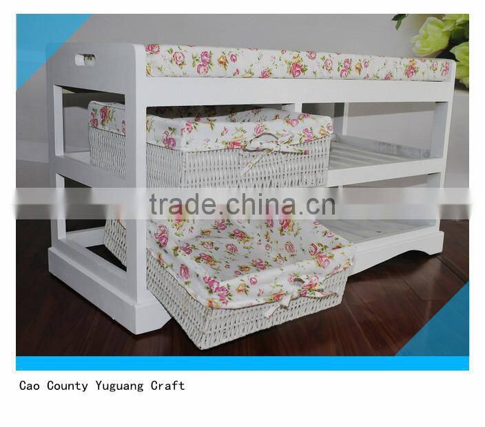 living room wooden shoe storage cabinet with drawers