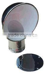 China boat stainless steel round deck plate ,6 inch Screw fixed Deck Plate marine yacht deck plate