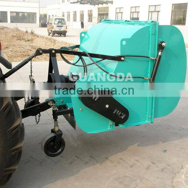 Side cutting 3 point flail mower