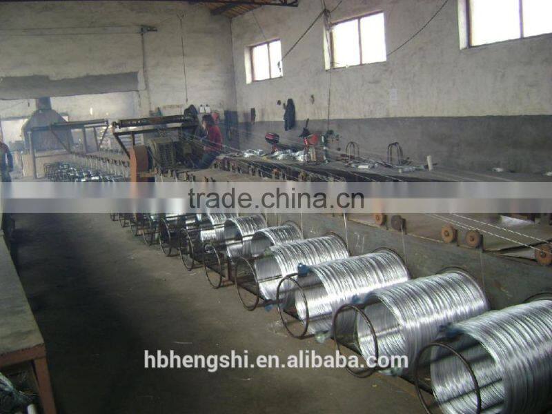 Buliding material galvanized wire / hot dipped galvanized iron wire with free samples
