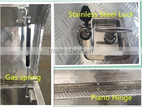 Aluminum alloy Ute tool box for truck