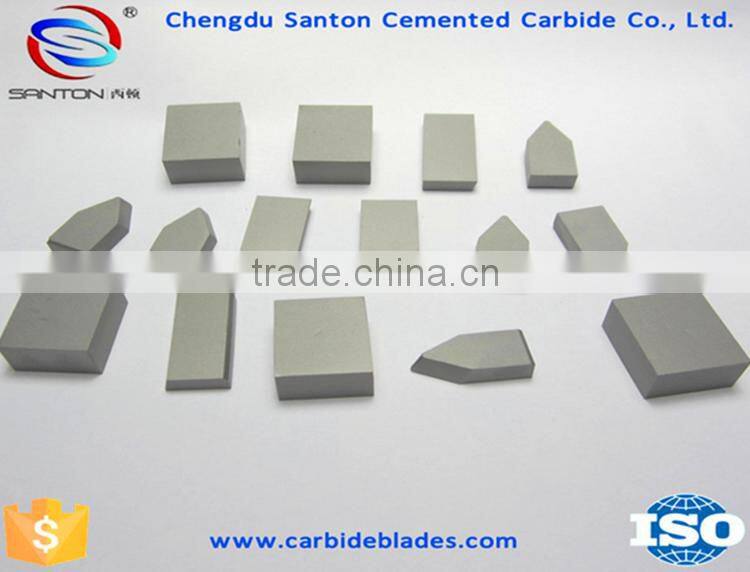 YG6 Various types tungsten carbide insert brazed tips