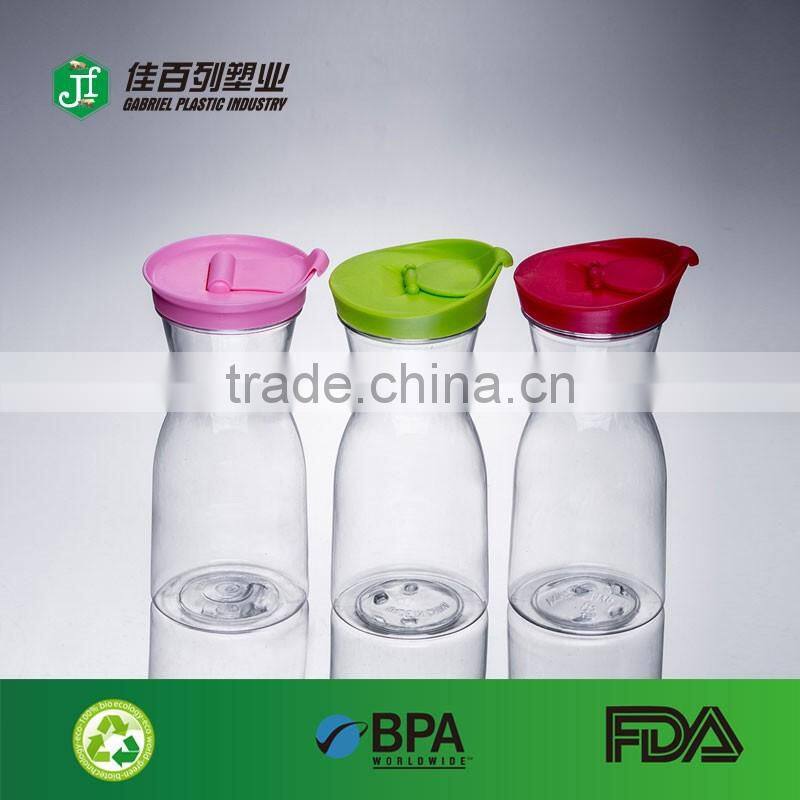 new product empty plastic PVC transparent jar