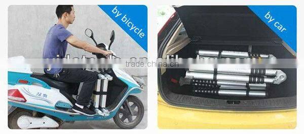 2x5 steps 3.2m EN131 extension telescopic aluminum ladder portable ladder