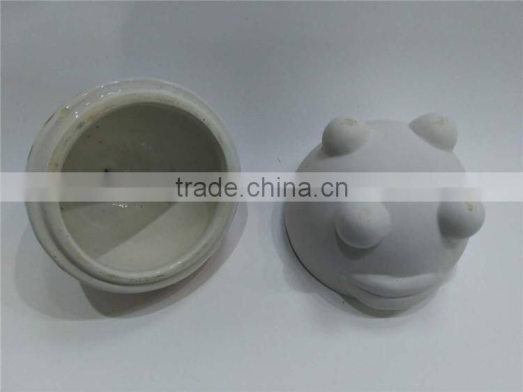 hot sale personalized color glazed decorative porcelain candle jar