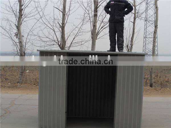 prefabricated steel garden room/garden shed
