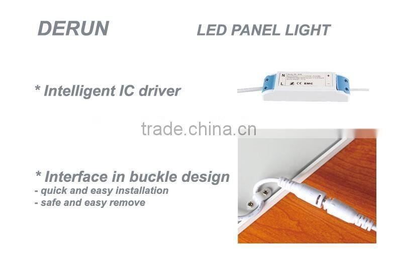 8mm Led Pannel Light Ultra Thin Square Led Panel light 300x1200 36W 48W 72W IP44 IP65 AC 85V 265V