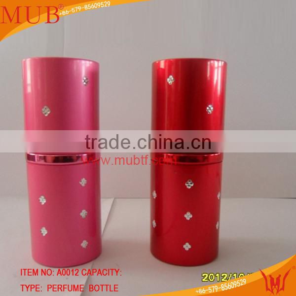 2014 New Square Shape Good Feel 7ml Aluminum Pump Sprayer
