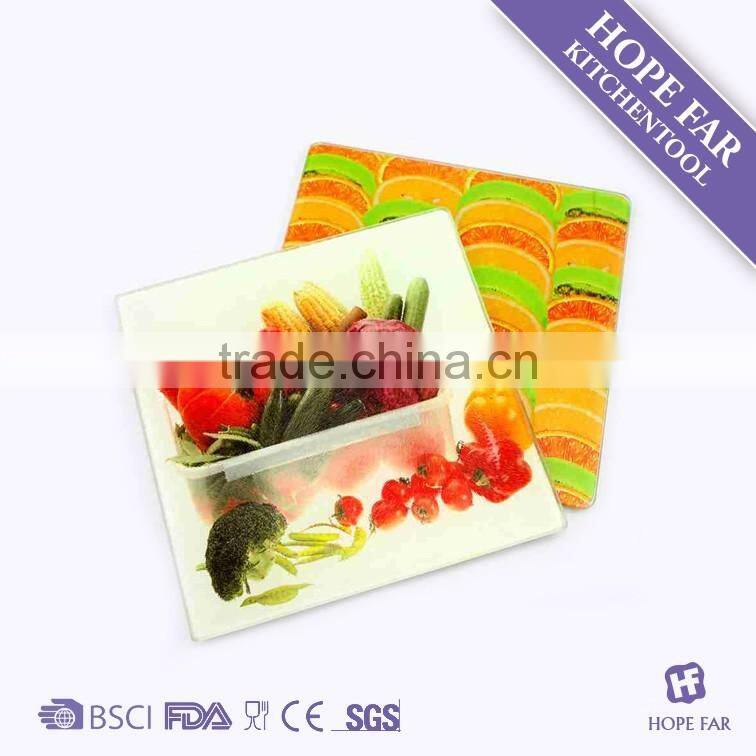 0300225 Rectangular tempered glass cutting board
