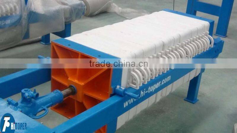 Easy operation filter press, jack filter press with screw press design