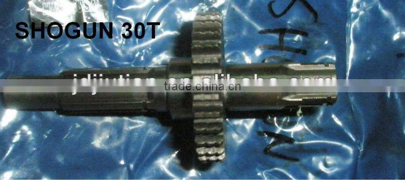 motorcycle counter shaft assembly