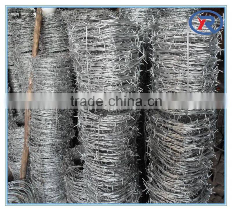 wholesale China trade best low price electro and hot dipped galvanized barbed iron wire