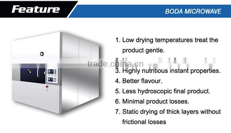 batch typle microwave vacuum dryer machine