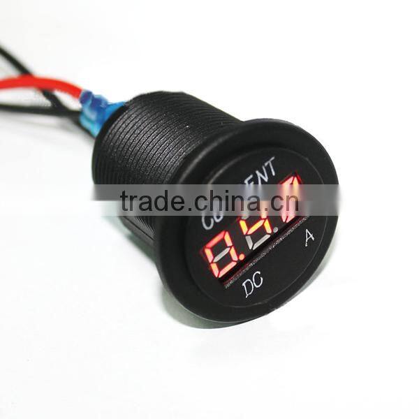 Waterproof digital ammeter for car 12V 24V