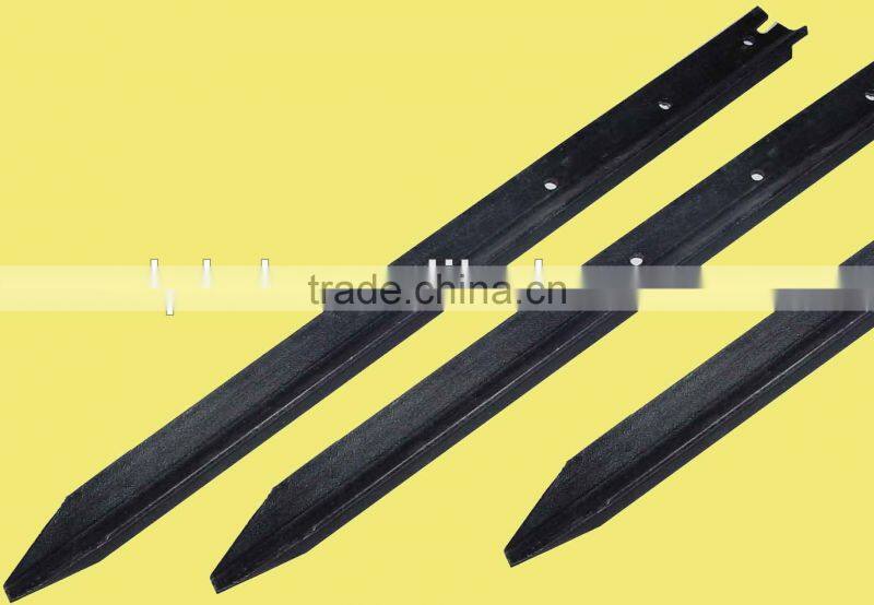China Suppiler Q195 Black Bitumen Y Star Pickets