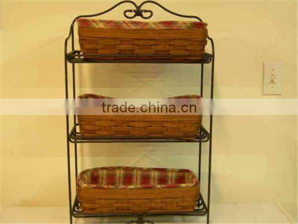 Flexible Floor Standing Good Looking Flower Basket Stand