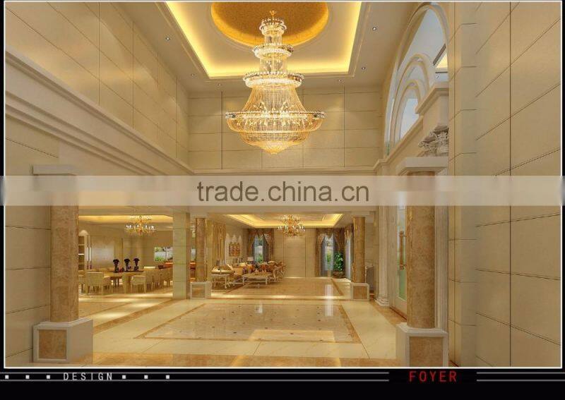 3D Decorating Rendering For Home Palace With European Furniture