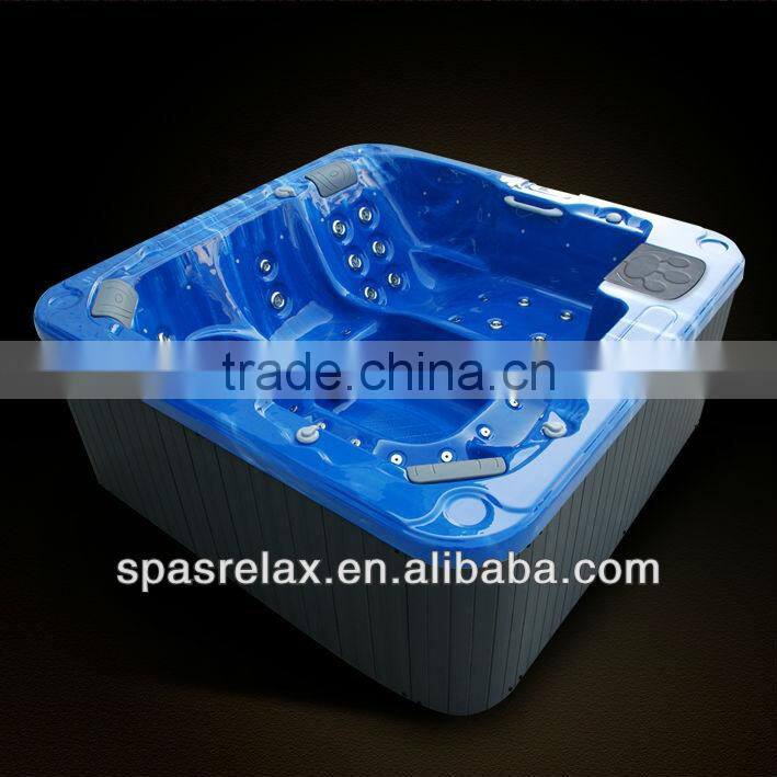 Garden house Japan sex massage hot tub with 3 phase electric water heater Balboa tube --A610