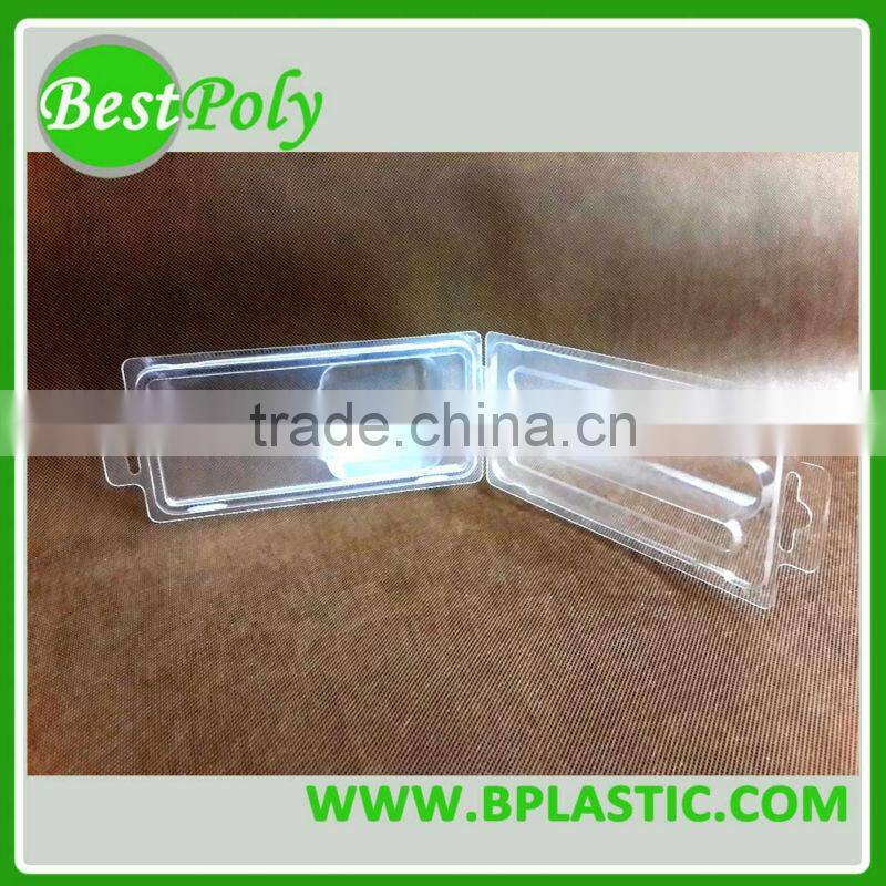 Clear PVC PET PS Clamshell Box Custom Clamshell Packaging