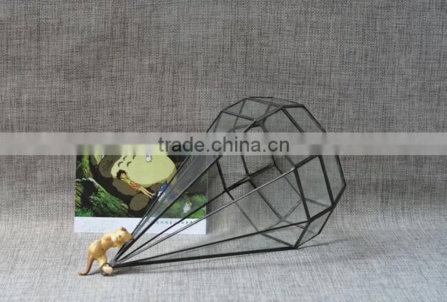 Indoor plant glass terrarium micro landscape glass greenhouse