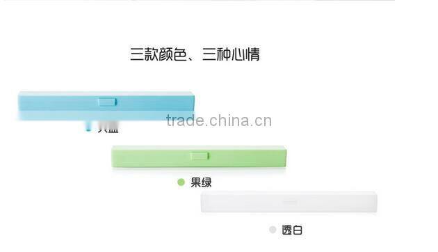 X012 Portable travel toothbrush case rectangle toothbrush box plastic toothbrush storage box