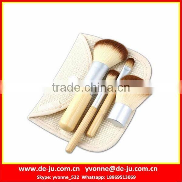 Luxury Package Oval Makeup Brush Set 10pcs