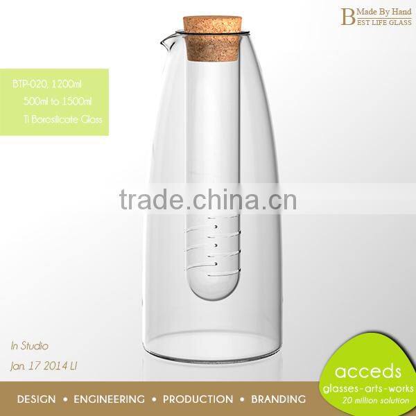 Promotional Decorative 2014 New Style Glass Coffee Pot